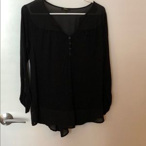 Cupio black blouse